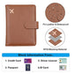 Premium Leather Passport Holder Covers Case