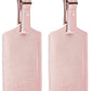 2 Pack Luggage Tags for Suitcases Airplane Travel Essentials (2 Count)