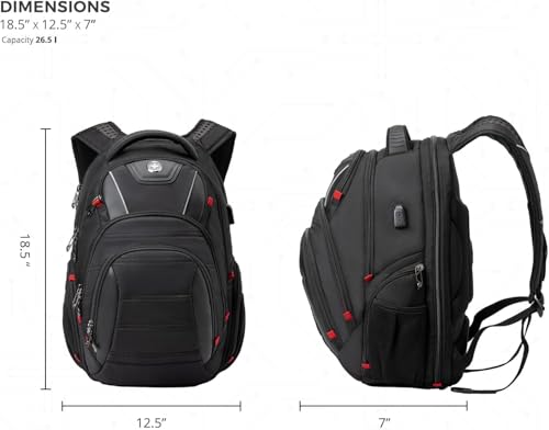 Design Travel Laptop Backpack for Men with TSA Friendly J14