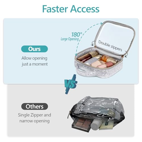 Clear Makeup Bag (2 Count)