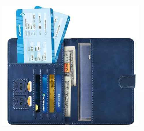 3 Pack Passport Holder + 2 PVC Covers (3 Count)