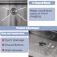 Black Farmhouse Sink 33 Inch