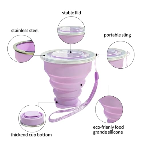 Collapsible Cup Silicone Foldable Cup