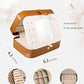 Travel Jewelry Organizer Boxes for Women Small Portable Necklace Earrings Bracelet Rings Travel Case Best Friend Birthday Gifts for Women Trendy