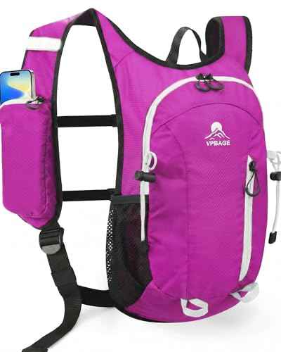Foldable Small Hiking Backpack with 3 Strap Pockets