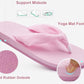 Flip Flops for Women Arch Support Summer Beach Sandals Pink Size 8.5