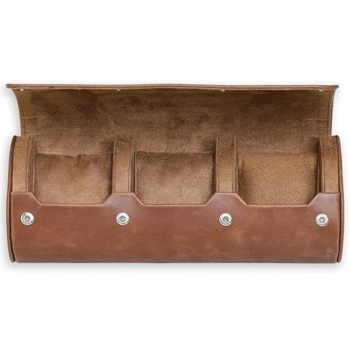 Watch Roll Travel Case for 3 Watches