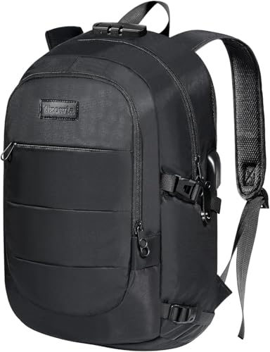 40 Liter Anti Theft Backpack with Giant Tumbler Holder Pocket and Lock