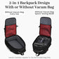 Vacuum Seal Backpack for Travel with Pump