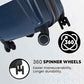 Traverse 20 Inch Expandable Hardside Upright Carry On Suitcase with 360° Spinner Wheels (3 Count)