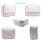 9 Piece Gray Travel Organizer Set with 4 Packing Cubes
