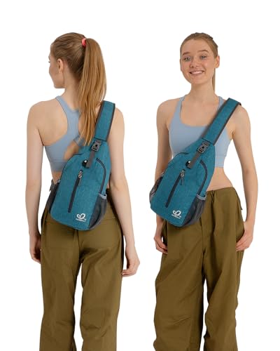 Crossbody Sling Backpack Sling Bag Travel Hiking Chest Bags Daypack