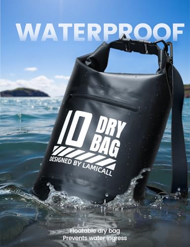 Dry Bag Waterproof Backpack with Phone Pouch 5L