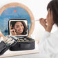 Travel Makeup Bag with LED Mirror Travel Makeup Organizer with 3 Lighted Settings