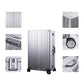 All Aluminum Luggage Zipperless Hard Shell Luggage Case with TSA Lock Spinner Alloy Metal Suitcase