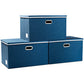 Extra Large Collapsible Storage Bins with Lids [3 (3 Count)