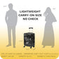 Carry On Luggage 22x14x9 Airline Approved Expandable Top Opening Carryon Luggage
