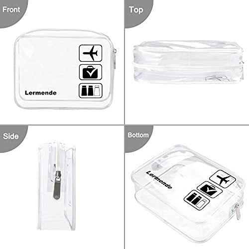 Clear Toiletry Bag TSA Approved Quart Size Travel Carry On