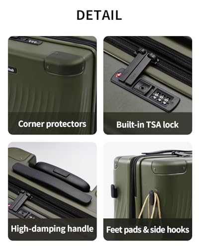 Hardside Expandable Carry On Luggage