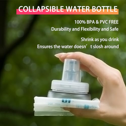 Soft Flasks Soft Running Water Flask Collapsible Soft Water Bottles Small BPA
