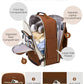 50L Travel Backpack for Women & Men