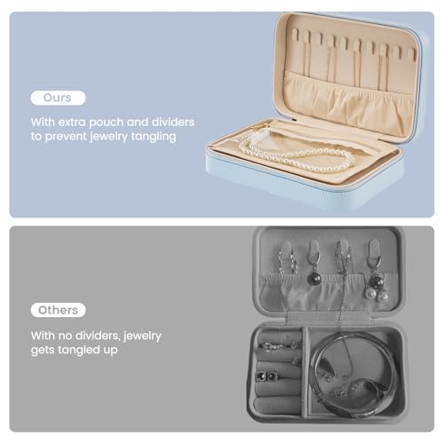 Travel Jewelry Case for Women Girls