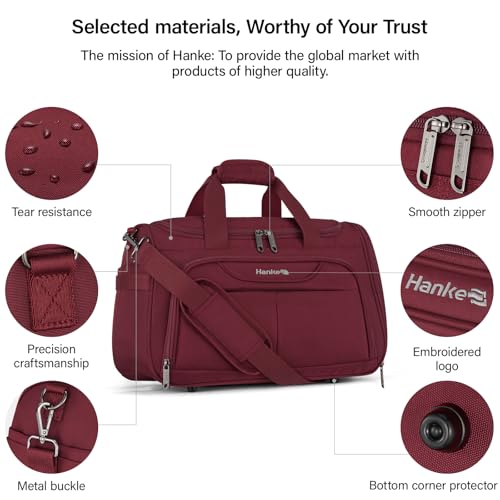 Small Underseat Carry On Luggage Bags for Travel with 10 Pockets