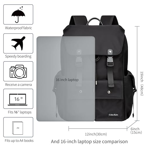 Black Backpack for Men