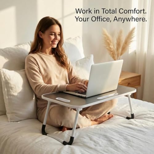 23" Foldable Lap Desk for Laptop Writing w
