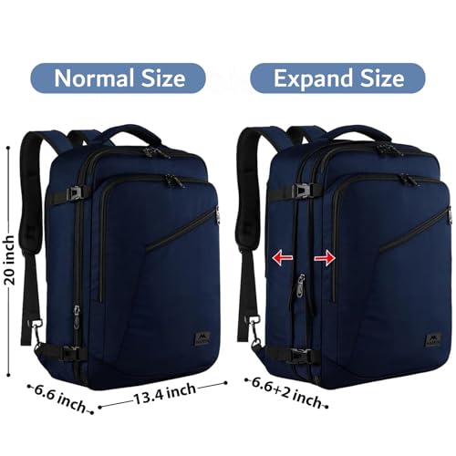Blue Extra Large Mens Travel Backpack