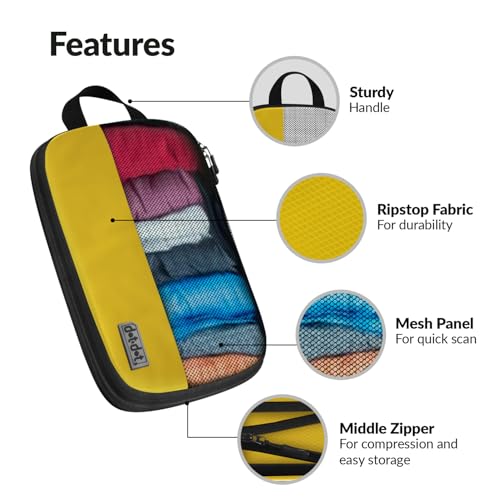 Large Packing Cubes for Travel (5 Count)