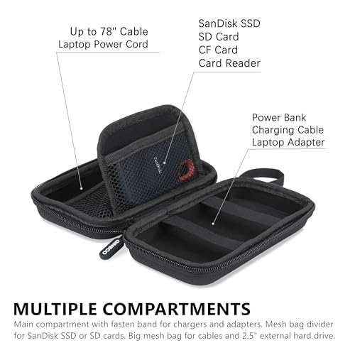 Hard Shell Protection Case Electronic Accessories Organizer Pouch for MacBook Air