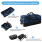 Wheeled Collapsible Duffel Bag 110L
