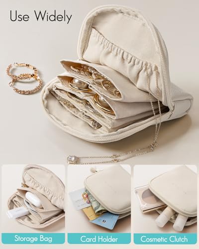 Small Travel Jewelry Case
