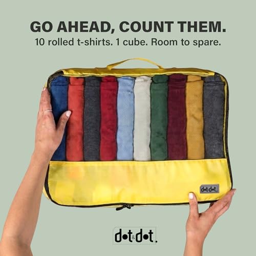 Large Packing Cubes for Travel (5 Count)