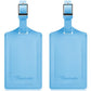 2 Pack Luggage Tags for Suitcases Airplane Travel Essentials (2 Count)