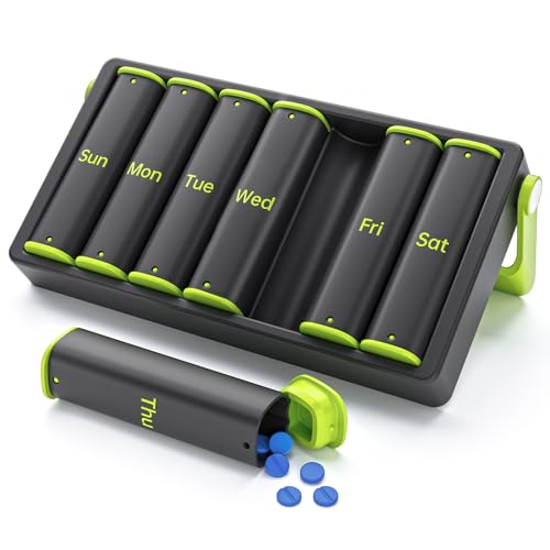 Weekly Pill Organizer 2 Times a Day