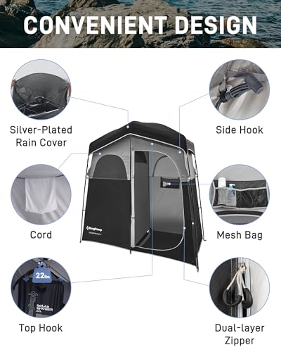 Shower Tent Portable Privacy Tent Outdoor Camping 1