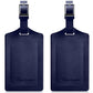 2 Pack Luggage Tags for Suitcases Airplane Travel Essentials (2 Count)