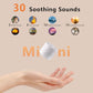 Sleep Sound Machine Portable White Noise Machines with 30 Soothing Sounds 32 Levels Volume 4 Timer Options Compact Auto