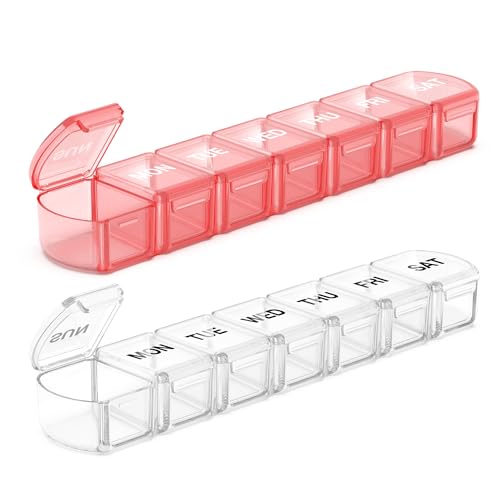 Extra Large Pill Organizer 2 Pack (14 Count)