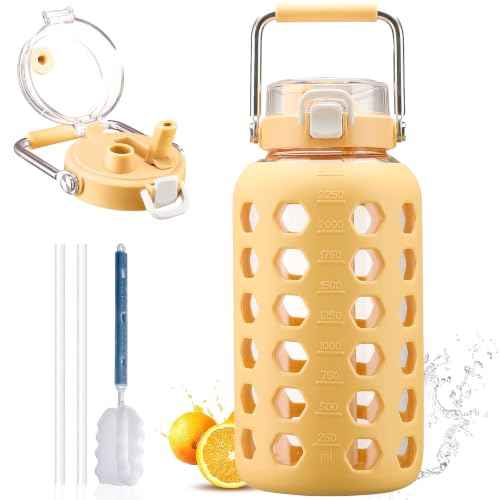 84 oz Glass Water Bottle