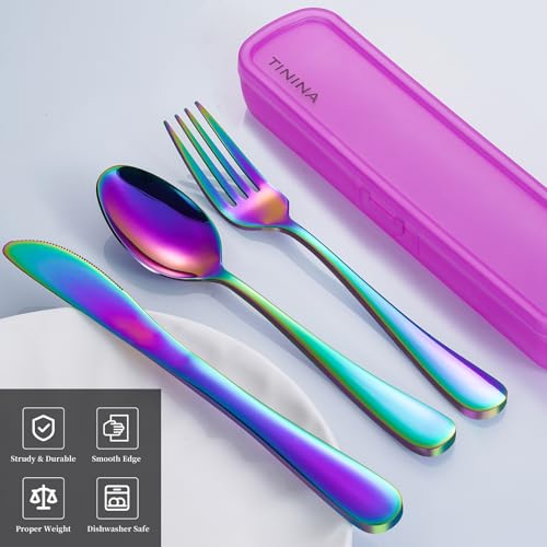 Travel Utensils with Case (4 Count)