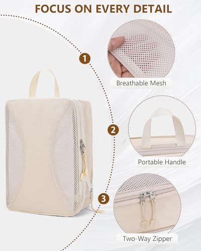 12pc Compression Packing Cubes for Suitcases (12 Count)