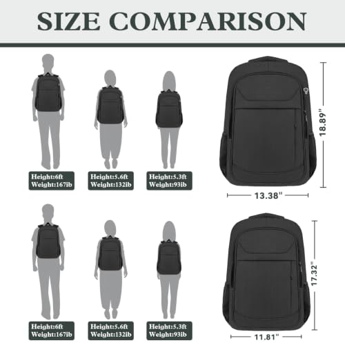 17" Travel Laptop Backpack