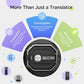3-in-1 AI Translator Recorder, Language Translator Device, NO FEE for Translate & Transcribe with APP, 140+ Language Translator, Online/Offline/Video/Photo Translation for Meeting Lecture Travel