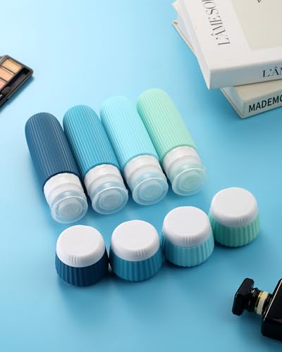 Travel Bottles for Toiletries 8 Pack (8 Count)