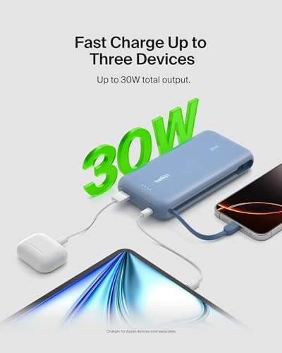 20000mAh 30W USB C Power Bank