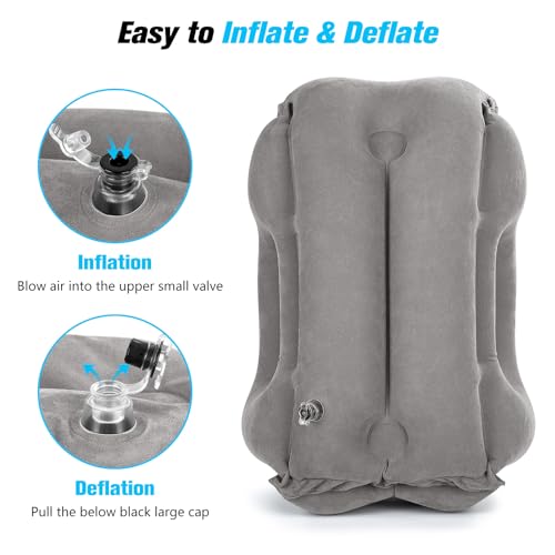 Inflatable Travel Pillows for Airplanes