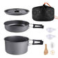 8pcs Camping Cooking Set for 1
